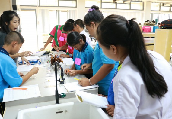 ภาพกิจกรรม สำนักประกันคุณภาพการศึกษา ร่วมมือกับ คณะวิทยาศาสตร์และเทคโนโลยี จัดกิจกรรม