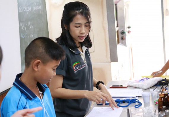 ภาพกิจกรรม สำนักประกันคุณภาพการศึกษา ร่วมมือกับ คณะวิทยาศาสตร์และเทคโนโลยี จัดกิจกรรม