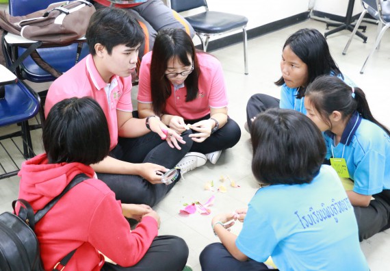 ภาพกิจกรรม สำนักประกันคุณภาพการศึกษา ร่วมมือกับ คณะวิทยาศาสตร์และเทคโนโลยี จัดกิจกรรม