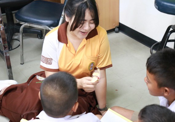 ภาพกิจกรรม สำนักประกันคุณภาพการศึกษา ร่วมมือกับ คณะวิทยาศาสตร์และเทคโนโลยี จัดกิจกรรม