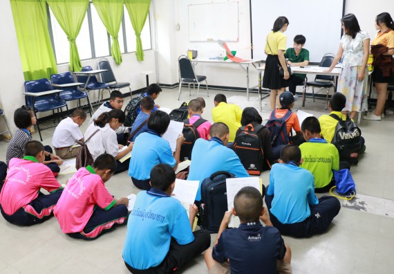 ภาพกิจกรรม สำนักประกันคุณภาพการศึกษา ร่วมมือกับ คณะวิทยาศาสตร์และเทคโนโลยี จัดกิจกรรม