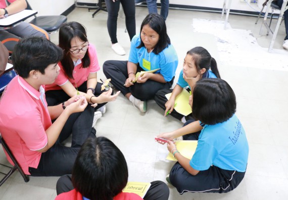ภาพกิจกรรม สำนักประกันคุณภาพการศึกษา ร่วมมือกับ คณะวิทยาศาสตร์และเทคโนโลยี จัดกิจกรรม