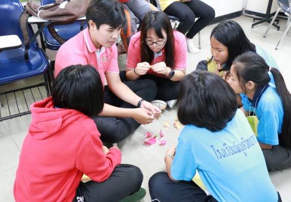 ภาพกิจกรรม สำนักประกันคุณภาพการศึกษา ร่วมมือกับ คณะวิทยาศาสตร์และเทคโนโลยี จัดกิจกรรม
