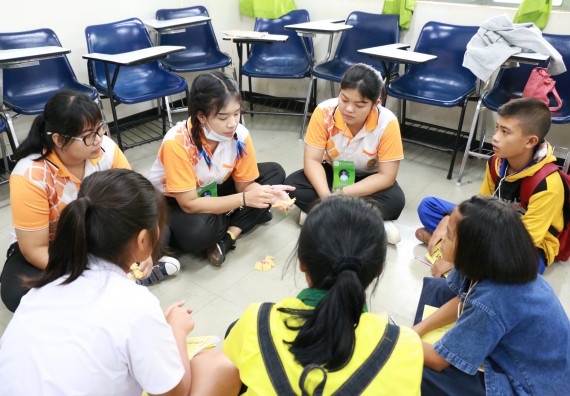 ภาพกิจกรรม สำนักประกันคุณภาพการศึกษา ร่วมมือกับ คณะวิทยาศาสตร์และเทคโนโลยี จัดกิจกรรม