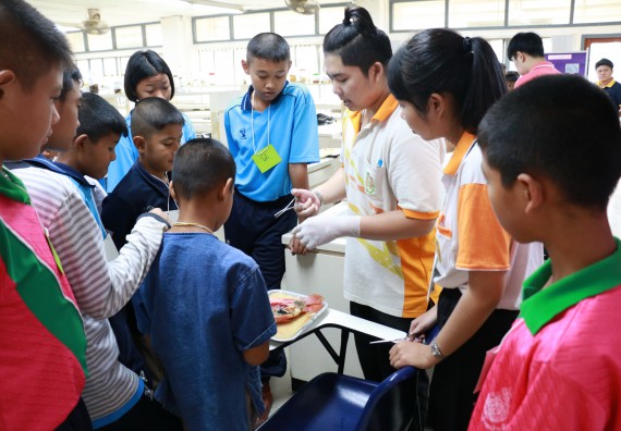 ภาพกิจกรรม สำนักประกันคุณภาพการศึกษา ร่วมมือกับ คณะวิทยาศาสตร์และเทคโนโลยี จัดกิจกรรม