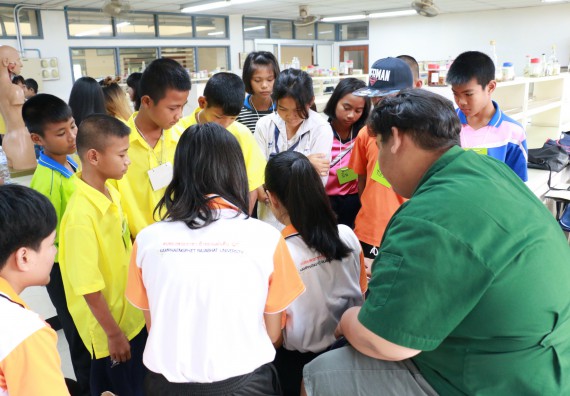 ภาพกิจกรรม สำนักประกันคุณภาพการศึกษา ร่วมมือกับ คณะวิทยาศาสตร์และเทคโนโลยี จัดกิจกรรม