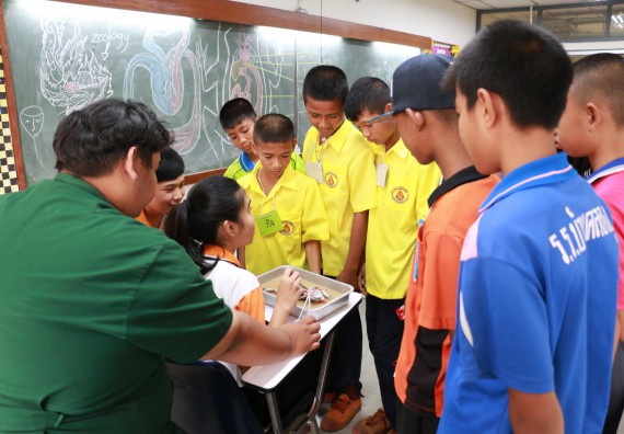ภาพกิจกรรม สำนักประกันคุณภาพการศึกษา ร่วมมือกับ คณะวิทยาศาสตร์และเทคโนโลยี จัดกิจกรรม