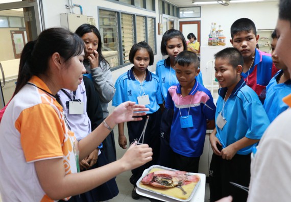ภาพกิจกรรม สำนักประกันคุณภาพการศึกษา ร่วมมือกับ คณะวิทยาศาสตร์และเทคโนโลยี จัดกิจกรรม