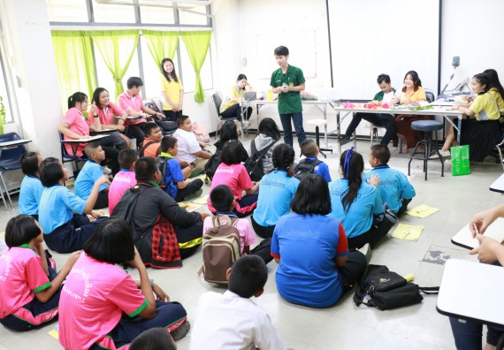 ภาพกิจกรรม สำนักประกันคุณภาพการศึกษา ร่วมมือกับ คณะวิทยาศาสตร์และเทคโนโลยี จัดกิจกรรม