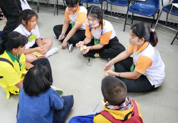 ภาพกิจกรรม สำนักประกันคุณภาพการศึกษา ร่วมมือกับ คณะวิทยาศาสตร์และเทคโนโลยี จัดกิจกรรม