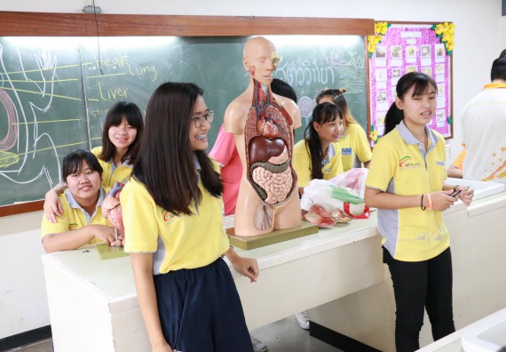 ภาพกิจกรรม สำนักประกันคุณภาพการศึกษา ร่วมมือกับ คณะวิทยาศาสตร์และเทคโนโลยี จัดกิจกรรม