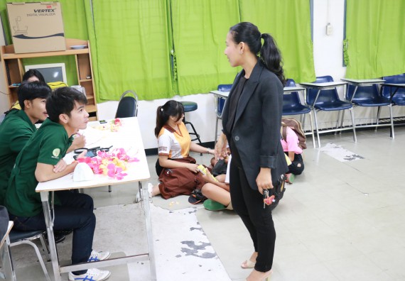 ภาพกิจกรรม สำนักประกันคุณภาพการศึกษา ร่วมมือกับ คณะวิทยาศาสตร์และเทคโนโลยี จัดกิจกรรม