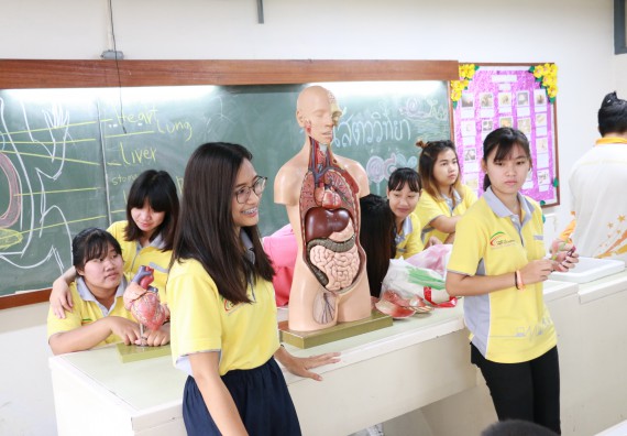 ภาพกิจกรรม สำนักประกันคุณภาพการศึกษา ร่วมมือกับ คณะวิทยาศาสตร์และเทคโนโลยี จัดกิจกรรม