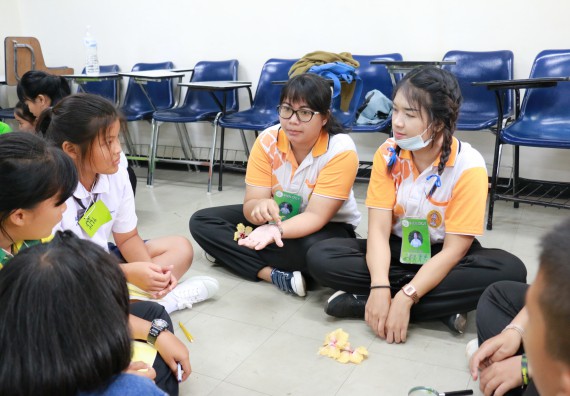 ภาพกิจกรรม สำนักประกันคุณภาพการศึกษา ร่วมมือกับ คณะวิทยาศาสตร์และเทคโนโลยี จัดกิจกรรม