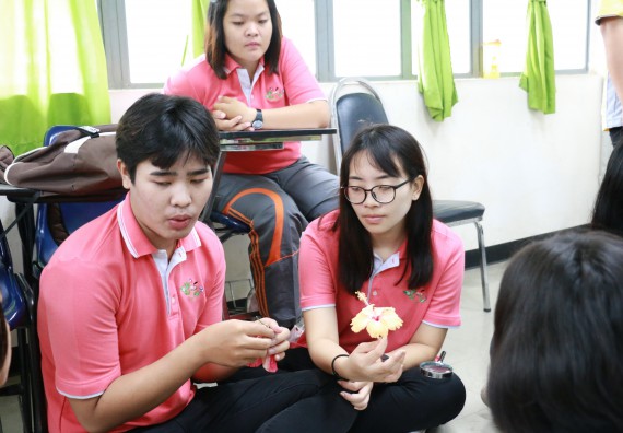 ภาพกิจกรรม สำนักประกันคุณภาพการศึกษา ร่วมมือกับ คณะวิทยาศาสตร์และเทคโนโลยี จัดกิจกรรม