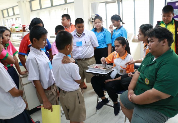 ภาพกิจกรรม สำนักประกันคุณภาพการศึกษา ร่วมมือกับ คณะวิทยาศาสตร์และเทคโนโลยี จัดกิจกรรม
