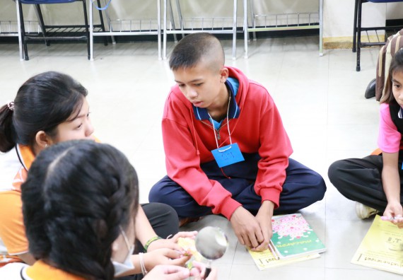 ภาพกิจกรรม สำนักประกันคุณภาพการศึกษา ร่วมมือกับ คณะวิทยาศาสตร์และเทคโนโลยี จัดกิจกรรม