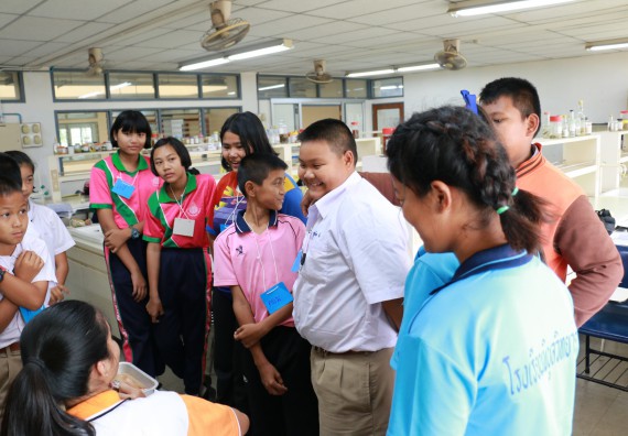ภาพกิจกรรม สำนักประกันคุณภาพการศึกษา ร่วมมือกับ คณะวิทยาศาสตร์และเทคโนโลยี จัดกิจกรรม