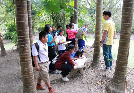 ภาพกิจกรรม สำนักประกันคุณภาพการศึกษา ร่วมมือกับ คณะวิทยาศาสตร์และเทคโนโลยี จัดกิจกรรม