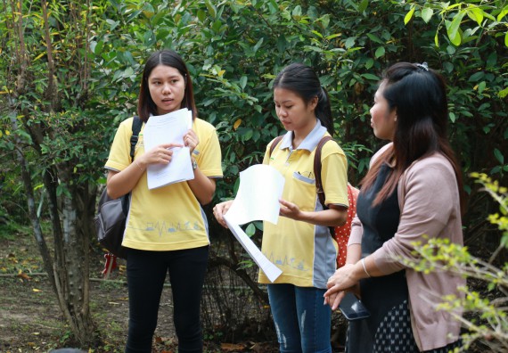 ภาพกิจกรรม สำนักประกันคุณภาพการศึกษา ร่วมมือกับ คณะวิทยาศาสตร์และเทคโนโลยี จัดกิจกรรม