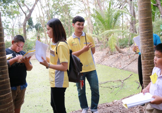 ภาพกิจกรรม สำนักประกันคุณภาพการศึกษา ร่วมมือกับ คณะวิทยาศาสตร์และเทคโนโลยี จัดกิจกรรม