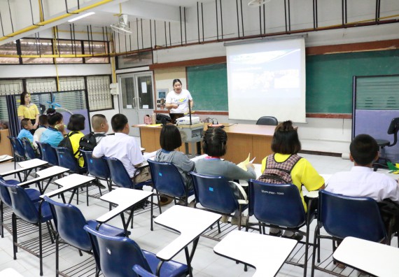 ภาพกิจกรรม สำนักประกันคุณภาพการศึกษา ร่วมมือกับ คณะวิทยาศาสตร์และเทคโนโลยี จัดกิจกรรม