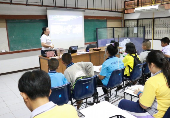 ภาพกิจกรรม สำนักประกันคุณภาพการศึกษา ร่วมมือกับ คณะวิทยาศาสตร์และเทคโนโลยี จัดกิจกรรม