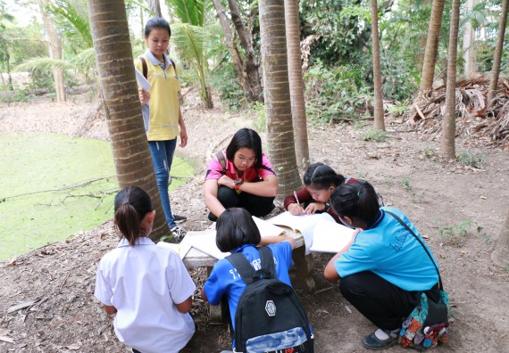 ภาพกิจกรรม สำนักประกันคุณภาพการศึกษา ร่วมมือกับ คณะวิทยาศาสตร์และเทคโนโลยี จัดกิจกรรม