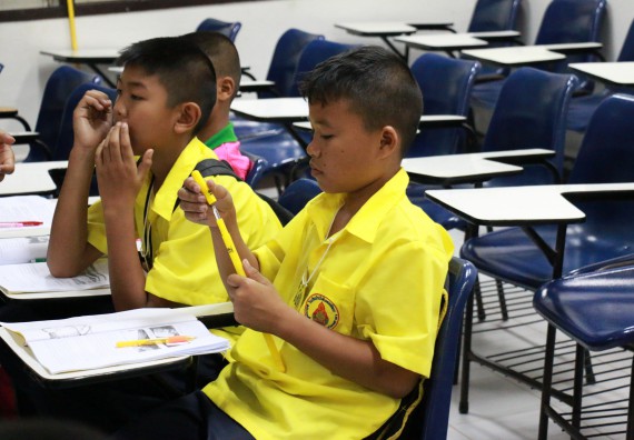 ภาพกิจกรรม สำนักประกันคุณภาพการศึกษา ร่วมมือกับ คณะวิทยาศาสตร์และเทคโนโลยี จัดกิจกรรม
