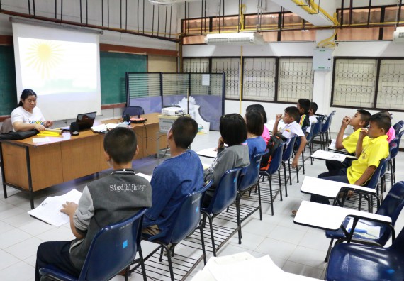 ภาพกิจกรรม สำนักประกันคุณภาพการศึกษา ร่วมมือกับ คณะวิทยาศาสตร์และเทคโนโลยี จัดกิจกรรม