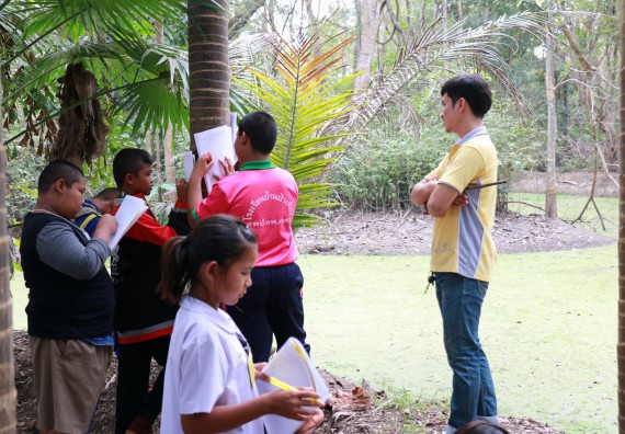 ภาพกิจกรรม สำนักประกันคุณภาพการศึกษา ร่วมมือกับ คณะวิทยาศาสตร์และเทคโนโลยี จัดกิจกรรม
