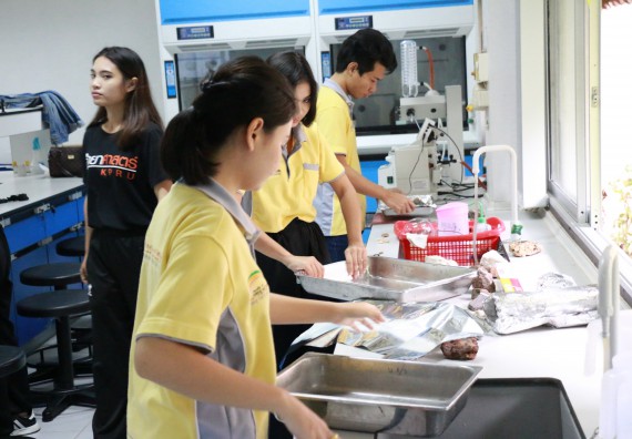 ภาพกิจกรรม สำนักประกันคุณภาพการศึกษา ร่วมมือกับ คณะวิทยาศาสตร์และเทคโนโลยี จัดกิจกรรม