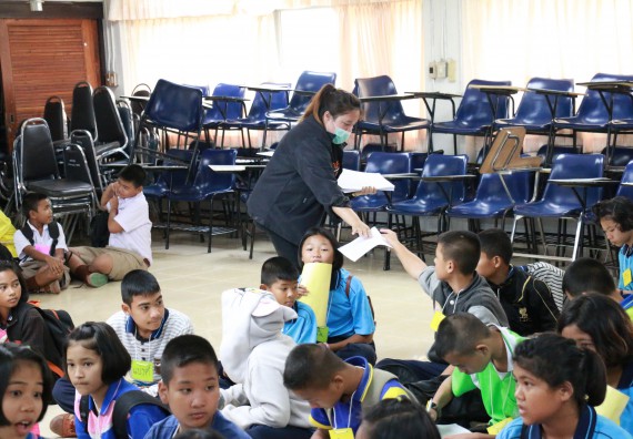 ภาพกิจกรรม สำนักประกันคุณภาพการศึกษา ร่วมมือกับ คณะวิทยาศาสตร์และเทคโนโลยี จัดกิจกรรม
