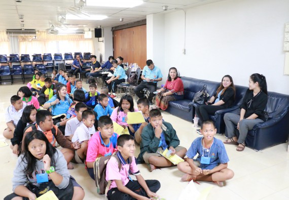 ภาพกิจกรรม สำนักประกันคุณภาพการศึกษา ร่วมมือกับ คณะวิทยาศาสตร์และเทคโนโลยี จัดกิจกรรม