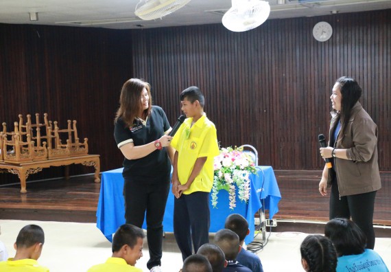 ภาพกิจกรรม สำนักประกันคุณภาพการศึกษา ร่วมมือกับ คณะวิทยาศาสตร์และเทคโนโลยี จัดกิจกรรม