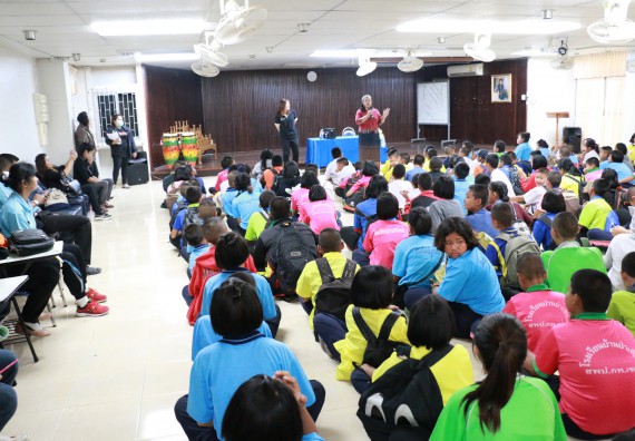 ภาพกิจกรรม สำนักประกันคุณภาพการศึกษา ร่วมมือกับ คณะวิทยาศาสตร์และเทคโนโลยี จัดกิจกรรม