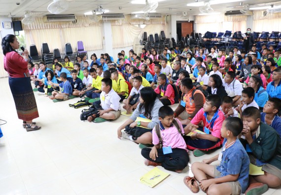 ภาพกิจกรรม สำนักประกันคุณภาพการศึกษา ร่วมมือกับ คณะวิทยาศาสตร์และเทคโนโลยี จัดกิจกรรม