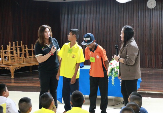 ภาพกิจกรรม สำนักประกันคุณภาพการศึกษา ร่วมมือกับ คณะวิทยาศาสตร์และเทคโนโลยี จัดกิจกรรม