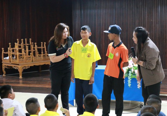 ภาพกิจกรรม สำนักประกันคุณภาพการศึกษา ร่วมมือกับ คณะวิทยาศาสตร์และเทคโนโลยี จัดกิจกรรม
