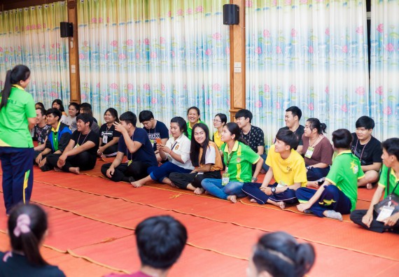 ภาพกิจกรรม คณะวิทยาศาสตร์และเทคโนโลยี จัดโครงการค่ายอาสาบำเพ็ญประโยชน์ส่งเสริมสุขภาพ เสริมสร้างคุณธรรมจริยธรรม และบูรณาการเรียนรู้เพื่อทำนุบำรุงศิลปวัฒนธรรม ครั้งที่ 4