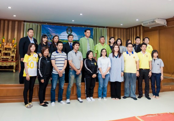 ภาพกิจกรรม คณะวิทยาศาสตร์และเทคโนโลยี จัดโครงการค่ายอาสาบำเพ็ญประโยชน์ส่งเสริมสุขภาพ เสริมสร้างคุณธรรมจริยธรรม และบูรณาการเรียนรู้เพื่อทำนุบำรุงศิลปวัฒนธรรม ครั้งที่ 4