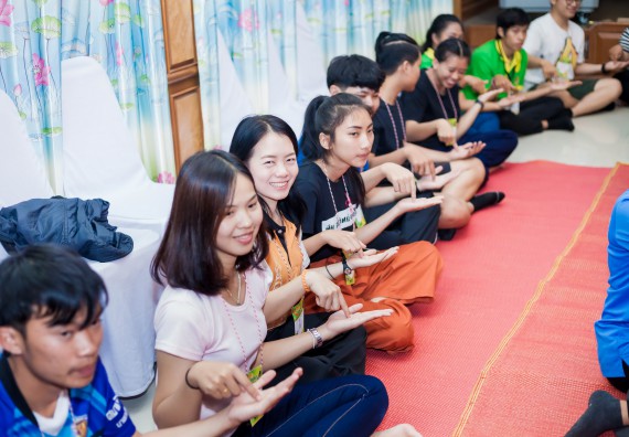 ภาพกิจกรรม คณะวิทยาศาสตร์และเทคโนโลยี จัดโครงการค่ายอาสาบำเพ็ญประโยชน์ส่งเสริมสุขภาพ เสริมสร้างคุณธรรมจริยธรรม และบูรณาการเรียนรู้เพื่อทำนุบำรุงศิลปวัฒนธรรม ครั้งที่ 4