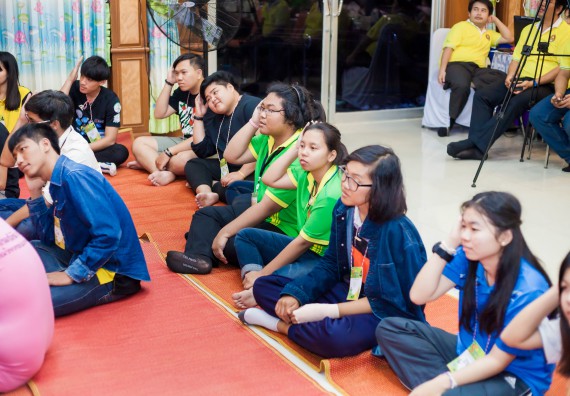 ภาพกิจกรรม คณะวิทยาศาสตร์และเทคโนโลยี จัดโครงการค่ายอาสาบำเพ็ญประโยชน์ส่งเสริมสุขภาพ เสริมสร้างคุณธรรมจริยธรรม และบูรณาการเรียนรู้เพื่อทำนุบำรุงศิลปวัฒนธรรม ครั้งที่ 4