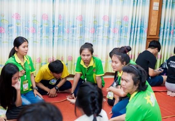 ภาพกิจกรรม คณะวิทยาศาสตร์และเทคโนโลยี จัดโครงการค่ายอาสาบำเพ็ญประโยชน์ส่งเสริมสุขภาพ เสริมสร้างคุณธรรมจริยธรรม และบูรณาการเรียนรู้เพื่อทำนุบำรุงศิลปวัฒนธรรม ครั้งที่ 4