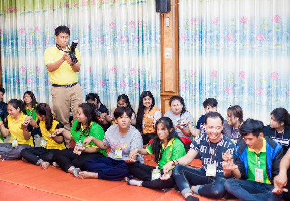 ภาพกิจกรรม คณะวิทยาศาสตร์และเทคโนโลยี จัดโครงการค่ายอาสาบำเพ็ญประโยชน์ส่งเสริมสุขภาพ เสริมสร้างคุณธรรมจริยธรรม และบูรณาการเรียนรู้เพื่อทำนุบำรุงศิลปวัฒนธรรม ครั้งที่ 4