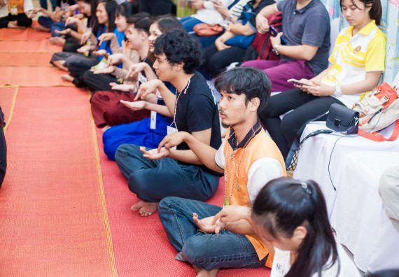 ภาพกิจกรรม คณะวิทยาศาสตร์และเทคโนโลยี จัดโครงการค่ายอาสาบำเพ็ญประโยชน์ส่งเสริมสุขภาพ เสริมสร้างคุณธรรมจริยธรรม และบูรณาการเรียนรู้เพื่อทำนุบำรุงศิลปวัฒนธรรม ครั้งที่ 4