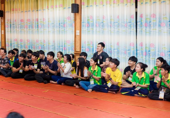 ภาพกิจกรรม คณะวิทยาศาสตร์และเทคโนโลยี จัดโครงการค่ายอาสาบำเพ็ญประโยชน์ส่งเสริมสุขภาพ เสริมสร้างคุณธรรมจริยธรรม และบูรณาการเรียนรู้เพื่อทำนุบำรุงศิลปวัฒนธรรม ครั้งที่ 4