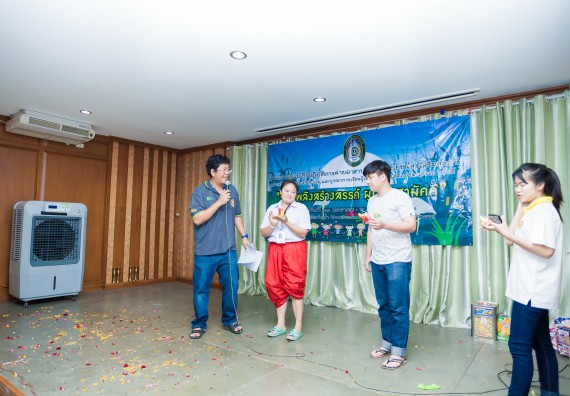 ภาพกิจกรรม คณะวิทยาศาสตร์และเทคโนโลยี จัดโครงการค่ายอาสาบำเพ็ญประโยชน์ส่งเสริมสุขภาพ เสริมสร้างคุณธรรมจริยธรรม และบูรณาการเรียนรู้เพื่อทำนุบำรุงศิลปวัฒนธรรม ครั้งที่ 4