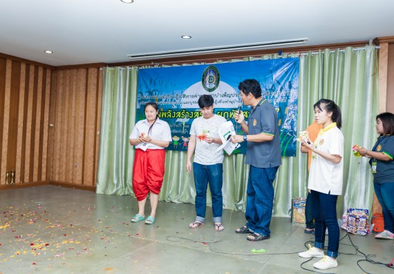 ภาพกิจกรรม คณะวิทยาศาสตร์และเทคโนโลยี จัดโครงการค่ายอาสาบำเพ็ญประโยชน์ส่งเสริมสุขภาพ เสริมสร้างคุณธรรมจริยธรรม และบูรณาการเรียนรู้เพื่อทำนุบำรุงศิลปวัฒนธรรม ครั้งที่ 4