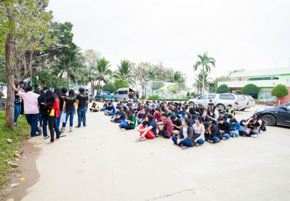 ภาพกิจกรรม คณะวิทยาศาสตร์และเทคโนโลยี จัดโครงการค่ายอาสาบำเพ็ญประโยชน์ส่งเสริมสุขภาพ เสริมสร้างคุณธรรมจริยธรรม และบูรณาการเรียนรู้เพื่อทำนุบำรุงศิลปวัฒนธรรม ครั้งที่ 4